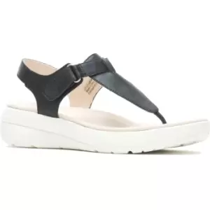 Image of Hush Puppies Womens Breathe Toepost Leather Summer Sandals UK Size 3 (EU 36)