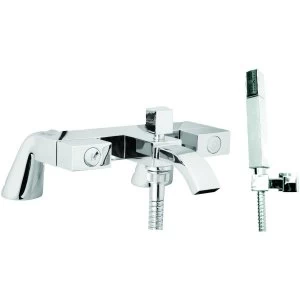 Image of Wickes Siranne Bath Shower Mixer Tap - Chrome