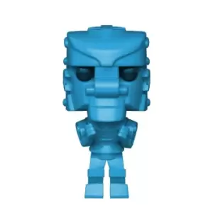 image of Retro Toys Mattel RockEmSockEm Blue Funko Pop! Vinyl