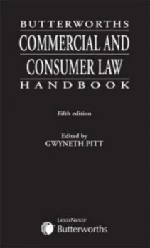Image of Butterworths Commercial and Consumer Law Handbook by Richard B Mawrey and Tobias Riley-Smith Paperback