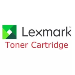 image of Lexmark 24B5885 Black Laser Toner Ink Cartridge