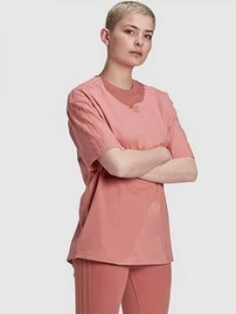Image of Adidas Originals New Neutral Boyfriend T-Shirt - Pink