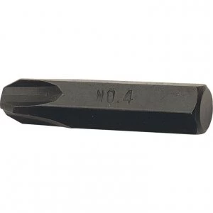 Image of Draper Phillips Impact Screwdriver Bit PH4 32mm Pack of 1