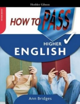 Image of How to Pass Higher English by Ann Bridges Paperback