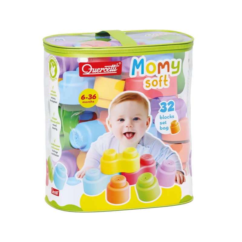 Image of Quercetti Momy Soft Bag 32 Pieces Multi unisex One Size
