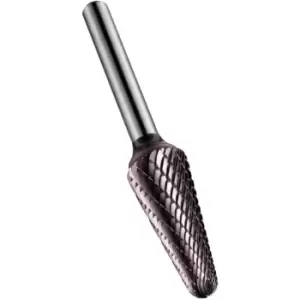 Image of P821C 12.7X6.0MM Carbide TiAlN Ball Nosed Cone Burr