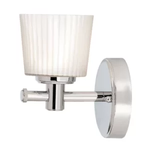 image of Binstead 1 Light Bathroom Wall Light Polished Chrome IP44, G9