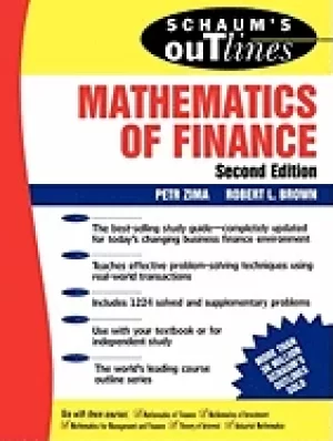 Image of schaums outline of mathematics of finance