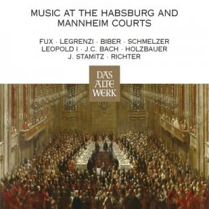 Image of Music at the Habsburg and Mannheim Courts by Johann Joseph Fux CD Album