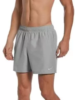 image of Nike Swim Essential 5" Volley Shorts - Grey, Size XL, Men