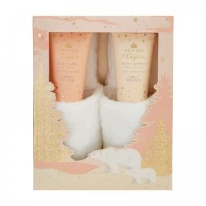 image of Style & Grace Utopia Fluffy Slipper Set