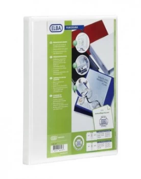 Image of Elba A4 Panorama 50mm 2d Pres Binder Wht