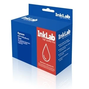 image of InkLab 27 XL Epson Compatible Black Replacment Ink