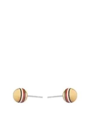 Image of Tommy Hilfiger Gold Plated Earrings
