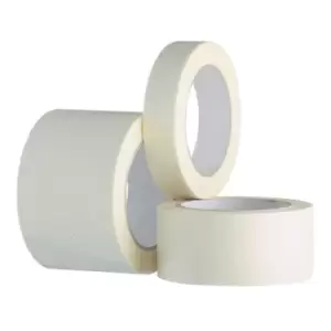 Image of Masking Tape, 25mm wide x 50m long, carton of 6 Rolls