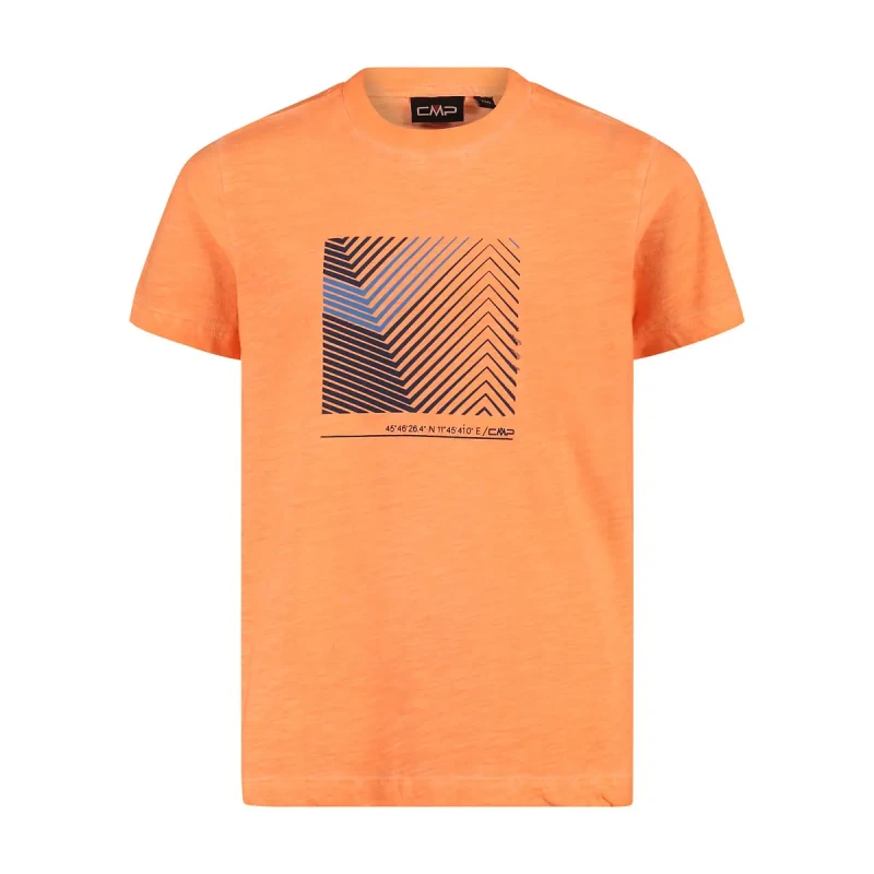 Image of CMP Kids jersey T-Shirt CMP Orange Male 4 ans