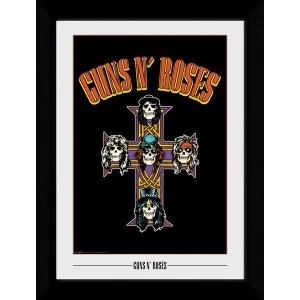 image of Guns N Roses Cross Collector Print