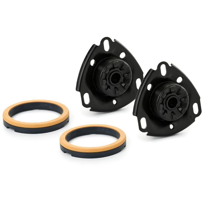 Image of RIDEX 1180S1019 Top strut mount Front Axle, with ball bearing Elastomer Suspension Strut Support Bearing (1180)