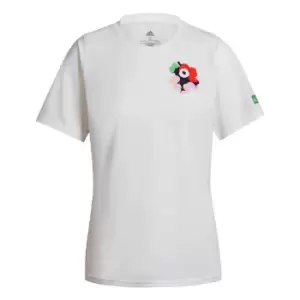 Image of adidas Marimekko x adidas Running T-Shirt Womens - White