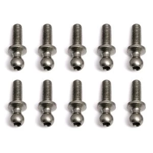 Team Associated Ballstud Long Neck 8Mm (10) (Rc10B6/6.1/Sc6.1/T6.1/Tc5/6.2/7/7.1/7.2/10F6/12R6)