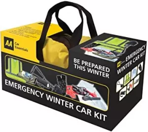 image of AA Emergency Winter Car Kit Comprehensive in Zipped Canvas Bag