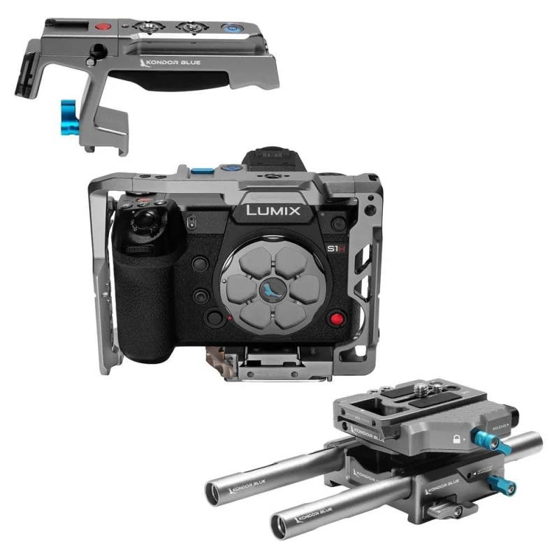 Image of Kondor Blue Panasonic S1H Cinema Base Rig MKII Space Grey