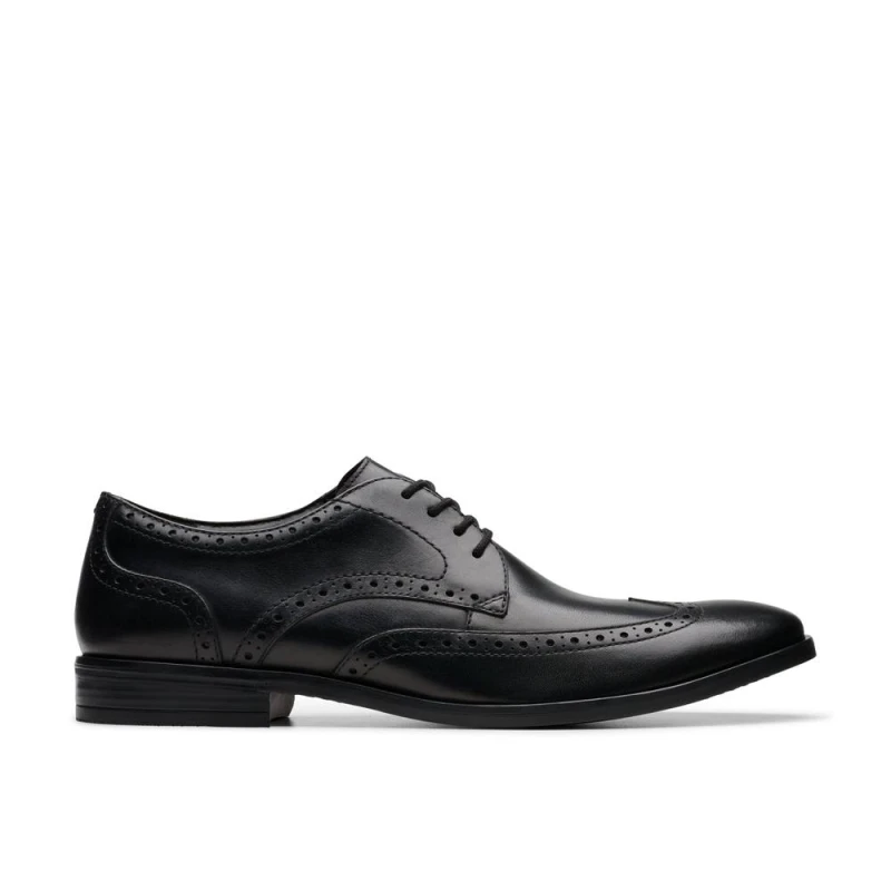 Image of Clarks Clarks Brandon Limit Black Male 12 LP54606