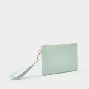 Zana Wristlet Pouch in Sage KLB2555