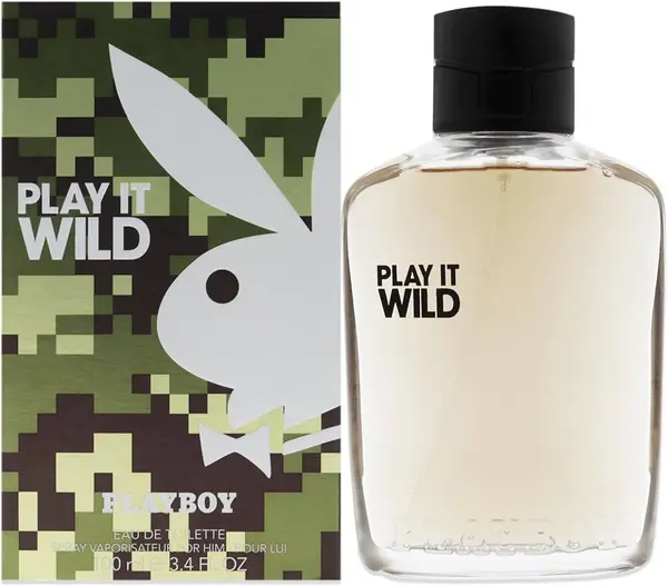 image of Playboy Play It Wild Eau de Toilette For Him 100ml