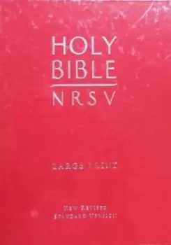 Image of Large Print Holy Bible by