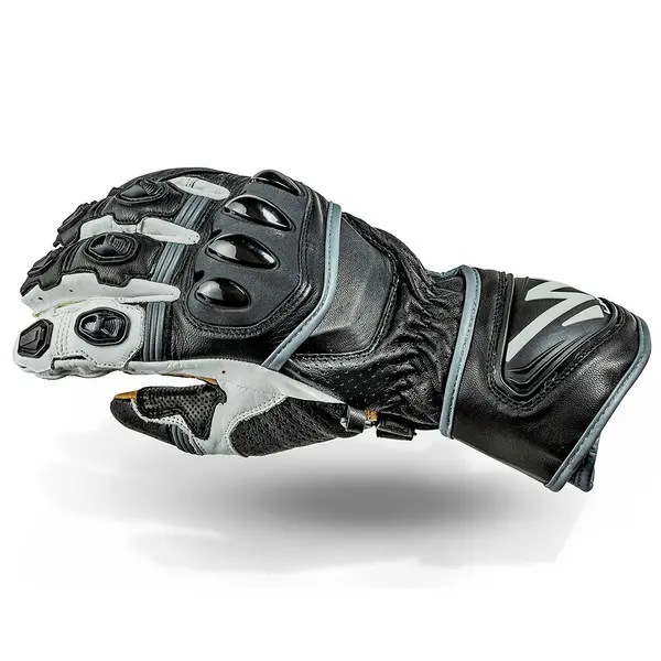 Image of Lindstrands Glove Bergby Black White 13