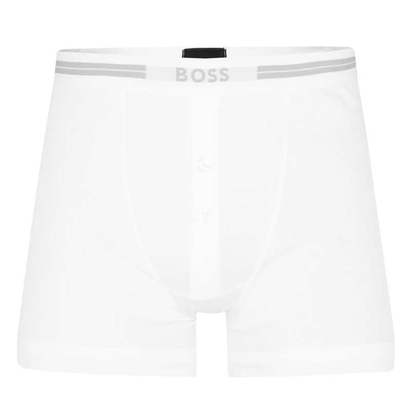 Image of Boss Single Boxer Briefs - White White XL