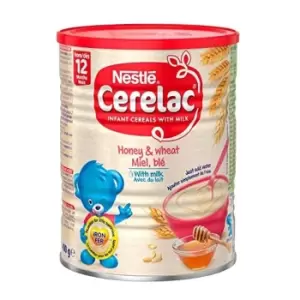 Image of Nestle Cerelac Honey & Wheat With Milk Infant Cereal 12 Months+