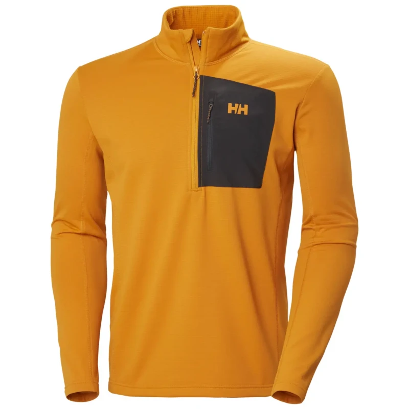 Image of 1/2 zip sweatshirt Helly Hansen Versalite Fleece Jaune Male 2XL