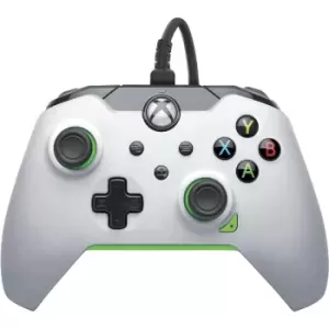 Image of PDP Wired Controller Neon White (Xbox Series X)