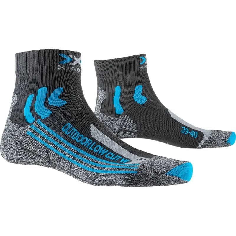 Image of Womens ankle socks X-Socks Trek Turquoise Female 37/38