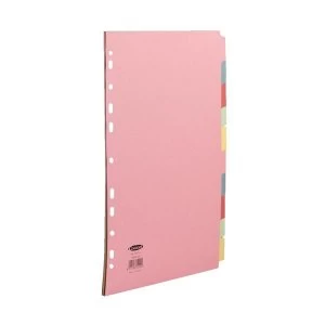 Image of Concord Divider A4 10-Part Assorted 72099/J20