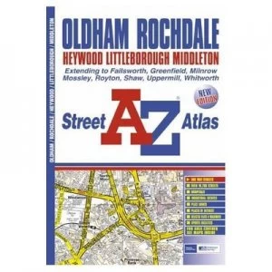 Image of A-Z Oldham and Rochdale Atlas by Geographers A-Z Map Company Paperback