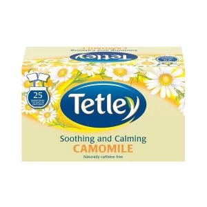 image of Tetley Camomile Smile Tea Bags Individually Wrapped Pack of 25