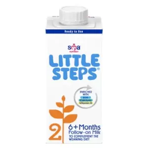 Image of SMA Little Steps Follow On Baby Milk Liquid 6-12 Months