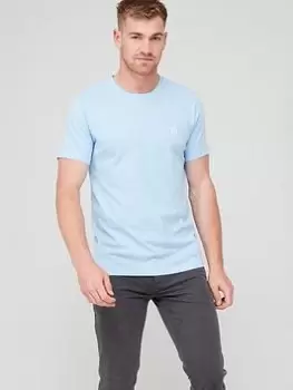 Image of BOSS Tales Relaxed Fit T-Shirt - Blue Size 2XL, Men