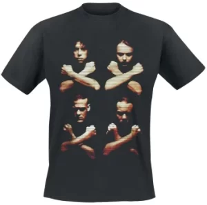 Image of Metallica Birth Death Crossed Arms T-Shirt black