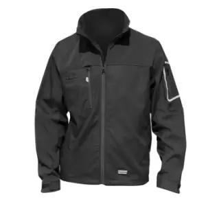 Image of Result Mens Sabre Stretch Work Performance Jacket (4XL) (Black)