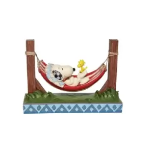 Image of Snoopy & Woodstock in Hammock Figurine