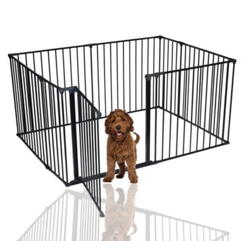 Image of Bettacare Pet Pen, 105Cm X 144Cm, Black, 70Cm High