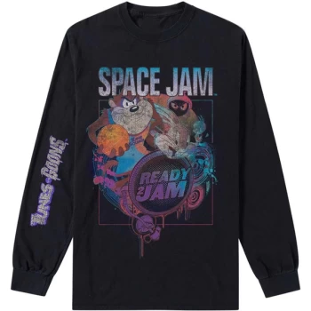 Image of Space Jam 2 - Ready 2 Jam Unisex Medium T-Shirt - Black