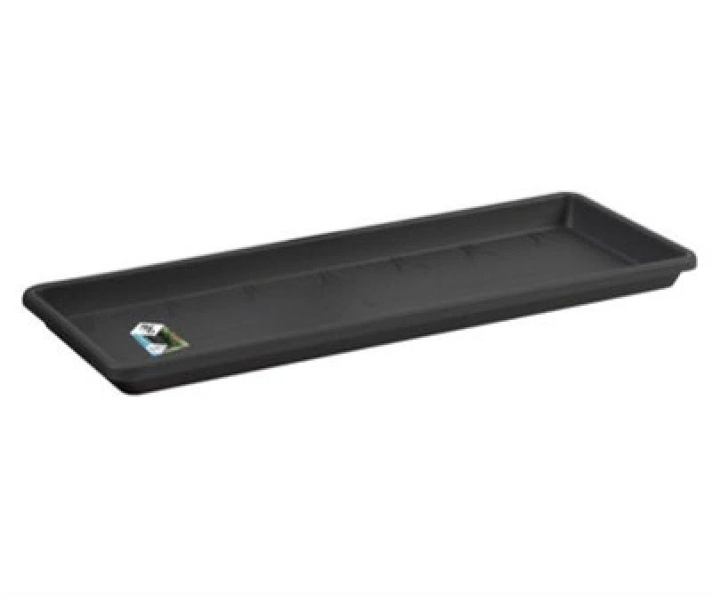 Image of Elho Barcelona Trough Saucer 50cm - Anthracite