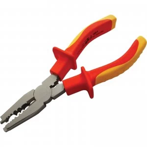 image of Faithfull VDE Insulated Combination Pliers 160mm