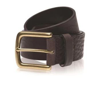 Image of Firetrap Premium Leather Belt Mens - Tumbled DB
