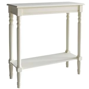 image of Heritage Console Table Antique White